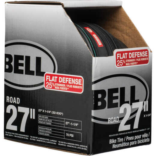 Bell 27 In. Road Bicycle Tire with Flat Defense